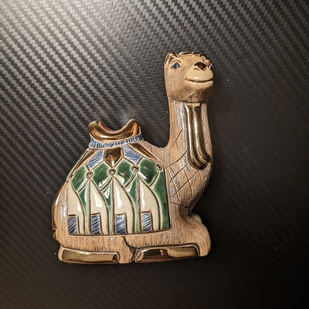 Vintage Rinconada De Rosa 6" Camel Figure
